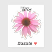 Personalisierte Lila Schutzkappe Aufkleber (Blatt)