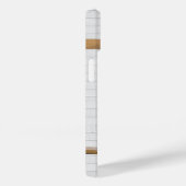 Personalisierte Lila und Gold Basketball Jersey Case-Mate iPhone Hülle (Rückseite / Rechts)