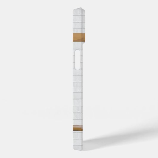 Personalisierte Lila und Gold Basketball Jersey Case-Mate iPhone Hülle (Rückseite / Rechts)