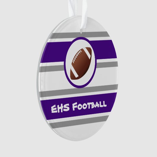 Personalisierte Lila und Ornament (Vorderseite)