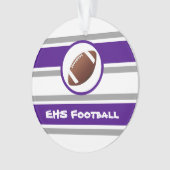 Personalisierte Lila und Ornament (Vorderseite)