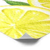 Personalisierte Limonade Poster (Ecke)