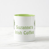 Personalisierte Limone grüne Tasse (Zentrum)