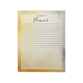 Personalisierte Linde Notizblock