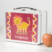 Personalisierte Lion Collage Print Lunch Box (Beispiel)