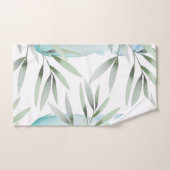 Personalisierte Lion Wasserfarbe Badhandtuch Set (Handtuch)