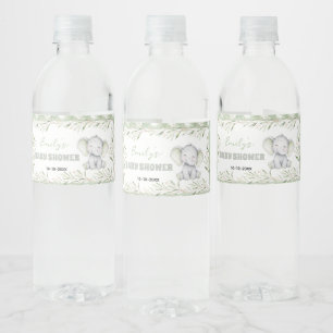 Personalisierte Little Peanut Babyparty Wasserflaschenetikett