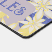 Personalisierte Live-Liebe Teach Wasserfarben Lemo Schreibtischunterlage (Ecke)