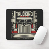 Personalisierte LKWing 18 Rad BIG RIG LKW Mousepad (Mit Mouse)
