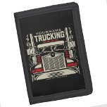 Personalisierte LKWing 18 Rad BIG RIG LKW Tri-fold Geldbeutel<br><div class="desc">Personalisiert Achtzehn Roller Trucker Big Rig Semi Truck Trucking Company Design - Mit Ihrem Namen und individuellem Text!</div>