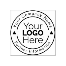 Personalisierte Logo-Briefmarke für kundenspezifis