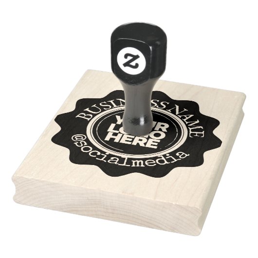 Personalisierte Logo-Briefmarke Gummistempel (Stempel)