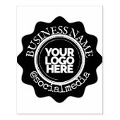 Personalisierte Logo-Briefmarke Gummistempel (Prägung)