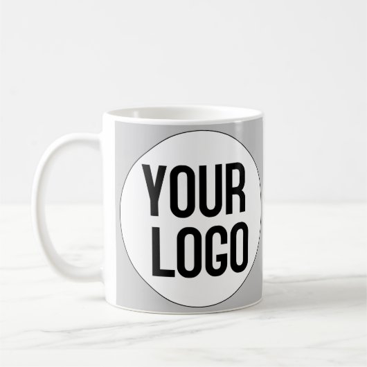 Personalisierte Logo-Designvorlage auf Tasse (Links)