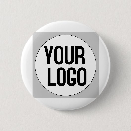 Personalisierte Logo-Designvorlage Button (Vorderseite)