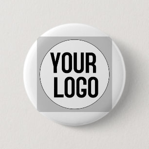 Personalisierte Logo-Designvorlage Button