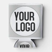 Personalisierte Logo-Designvorlage Dosenkühler (Vorderseite)