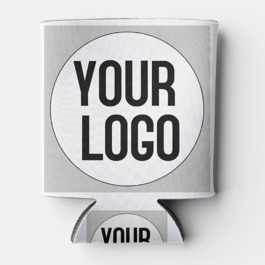 Personalisierte Logo-Designvorlage Dosenkühler (Vorderseite)