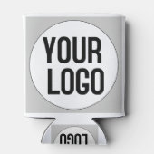 Personalisierte Logo-Designvorlage Dosenkühler (Rückseite)