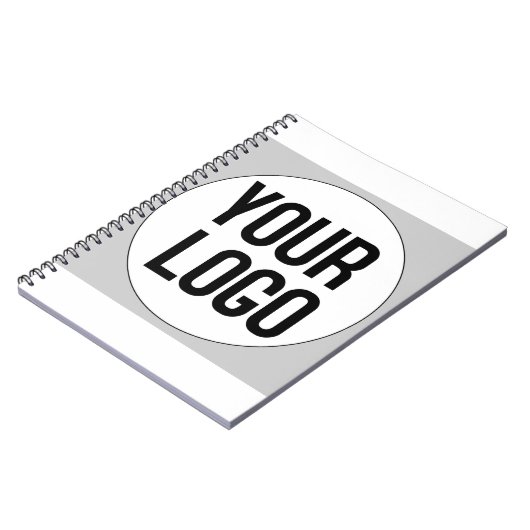 Personalisierte Logo-Designvorlage Notizblock (Linke Seite)