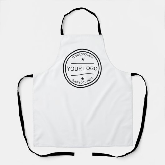 Personalisierte Logo Restaurantmitarbeiter individ Schürze (Vorderseite)