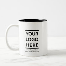 Personalisierte Logo-Tasse für Unternehmen