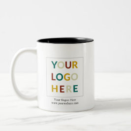 Personalisierte Logo-Tasse für Unternehmen Zweifarbige Tasse