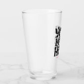 Personalisierte Logo- und Text-Biergläser Glas (Rechts)