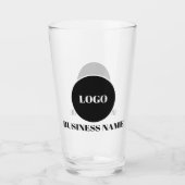 Personalisierte Logo- und Textgläser Glas (Vorderseite)