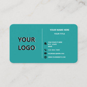 Personalisierte Logo-Visitenkarte Ihr eigenes Desi Visitenkarte