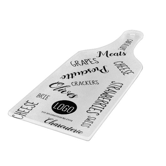 Personalisierte Logo-Website: Grading Business Schneidebrett (Ecke)