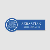 Personalisierte Logodetails für Mitarbeiter/Mitarb Namensschild (Vorderseite)