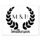 Personalisierte Logogröße Gummistempel (Prägung)