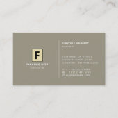 Personalisierte Logos, Berufliches Business & Fina Visitenkarte (Vorderseite)
