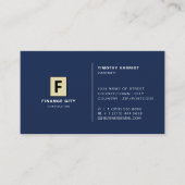 Personalisierte Logos, Berufliches Business & Fina Visitenkarte (Vorderseite)