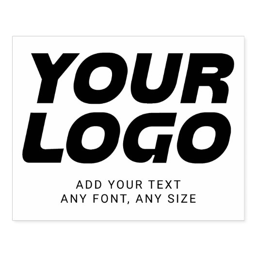 Personalisierte Logos und Berufliche Textvorlage Gummistempel (Prägung)