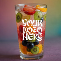 Personalisierte Logos und Bierbrillen