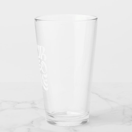 Personalisierte Logos und Bierbrillen Glas (Links)