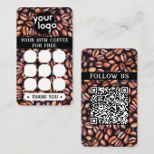 Personalisierte Logos und QR-Code Visitenkarte (Vorne/Hinten)