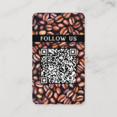 Personalisierte Logos und QR-Code Visitenkarte (Rückseite)