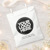 Personalisierte Logos und Text einfach Geschenktütchen (Ausgeschnitten)