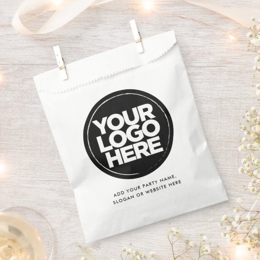 Personalisierte Logos und Text einfach Geschenktütchen (Ausgeschnitten)
