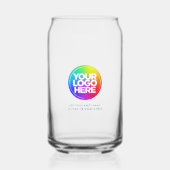 Personalisierte Logos und Textbrillen Dosenglas (Vorderseite)