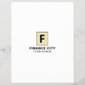 Personalisierte Logos, Werbung für Unternehmen und Flyer (Hinten)