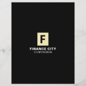 Personalisierte Logos, Werbung für Unternehmen und Flyer (Hinten)