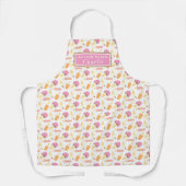 personalisierte Lollenkeulenmuster Schürze (Vorderseite)