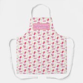 personalisierte Lollenkeulenmuster Schürze (Vorderseite)