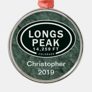 Personalisierte LongPeak Ornament Aus Metall
