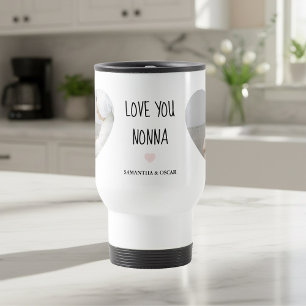 Personalisierte Love You Nonna Custom  Reisebecher