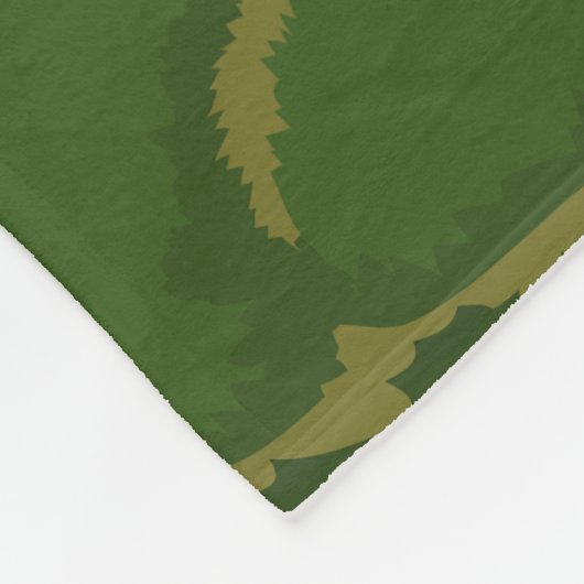 Personalisierte Löwen auf der Savannah Fleecedecke (Ecke)